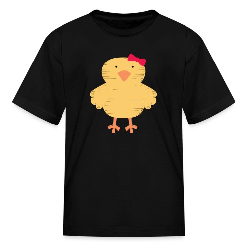 female chick png - Kids' T-Shirt