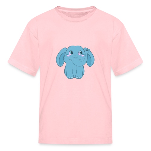 Baby Elephant Happy and Smiling - Kids' T-Shirt