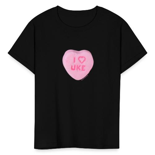 I Heart Uke - Kids' T-Shirt