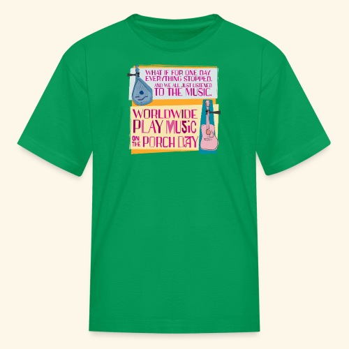 Play Music on the Porch Day 2023 - Kids' T-Shirt