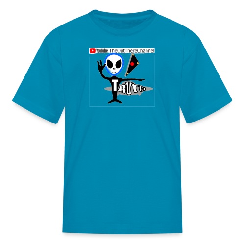 NewOTLogo BigTRANS with Mr Grey Logo Back - Kids' T-Shirt