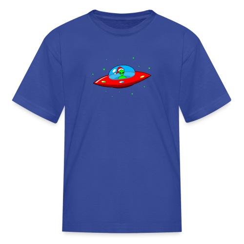 UFO Alien Santa Claus - Kids' T-Shirt