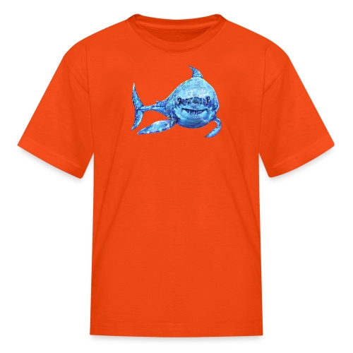 sharp shark - Kids' T-Shirt