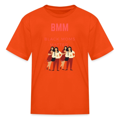 BMM wht bg - Kids' T-Shirt