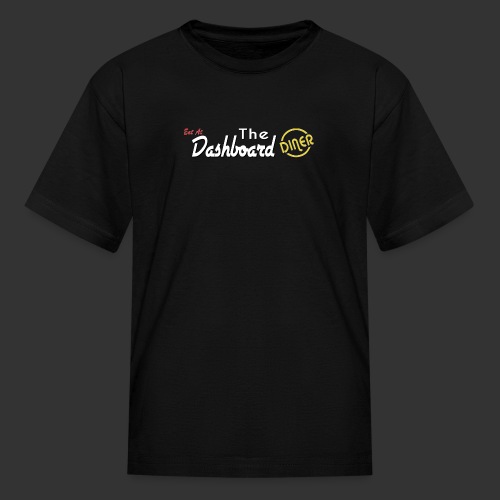 The Dashboard Diner Horizontal Logo - Kids' T-Shirt