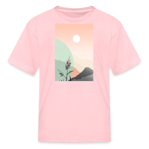 Retro Sunrise - Kids' T-Shirt