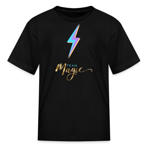 Team Magic With Lightning Bolt - Kids' T-Shirt