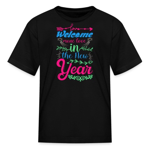 Funny New Year T-shirt - Kids' T-Shirt