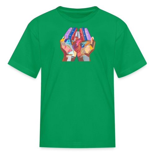 Heart in hand - Kids' T-Shirt
