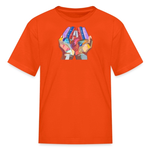 Heart in hand - Kids' T-Shirt