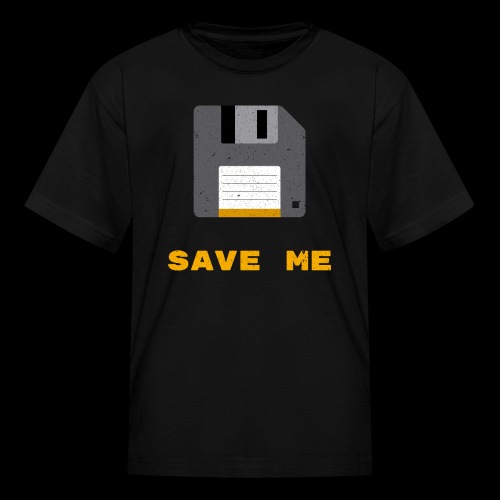 Save Me | Oldskool Floppy Disk - Kids' T-Shirt
