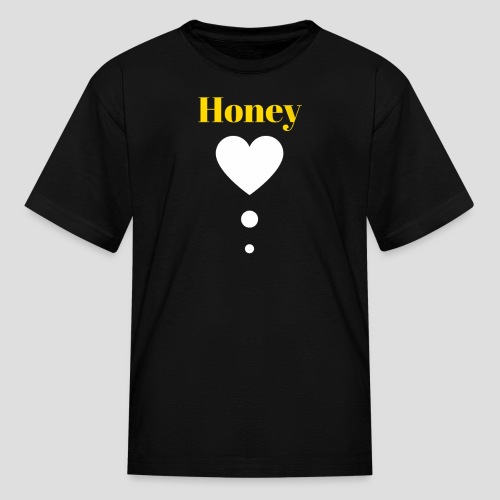 Honey Baby (Yellow & White) - Kids' T-Shirt