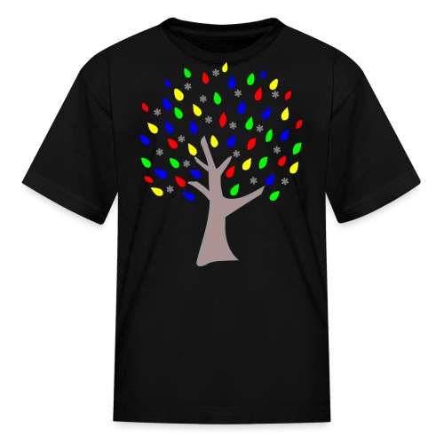 Memory Tree Primary Colors - Kids' T-Shirt