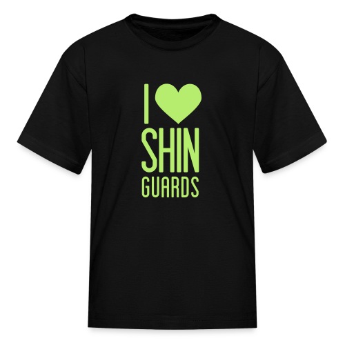I Heart Shin Guards Women's Tee - Kids' T-Shirt
