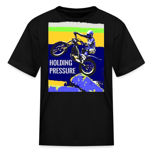 Holding Pressure Trials Bike - Kids' T-Shirt