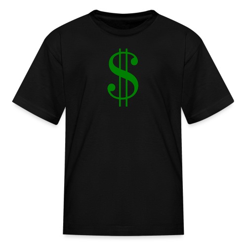 Dollar Sign - Kids' T-Shirt