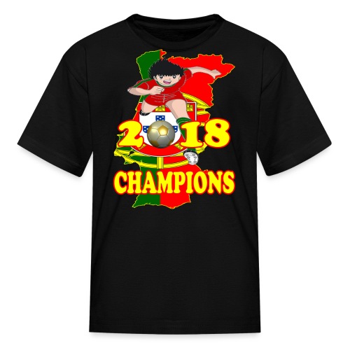 Portugal World Cup Champions 2018 - Kids' T-Shirt