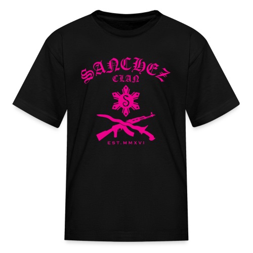 Sanchez Clan Pink Front png - Kids' T-Shirt