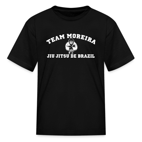 Team Moreira - Classic Athletic - All White Logo - Kids' T-Shirt