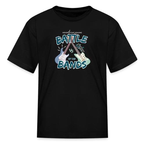 Back Slogan - Battle of the Bands - Black - Kid's T-Shirt