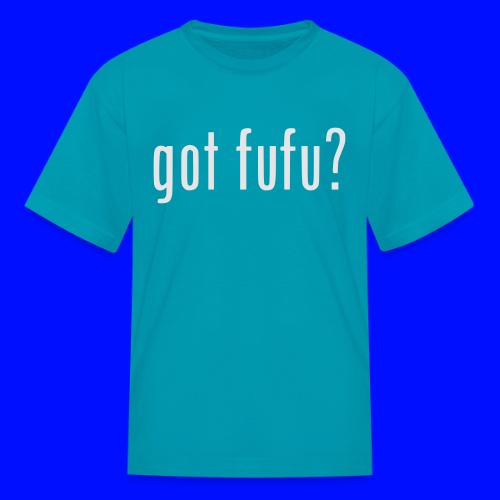 gotfufu-white - Kid's T-Shirt