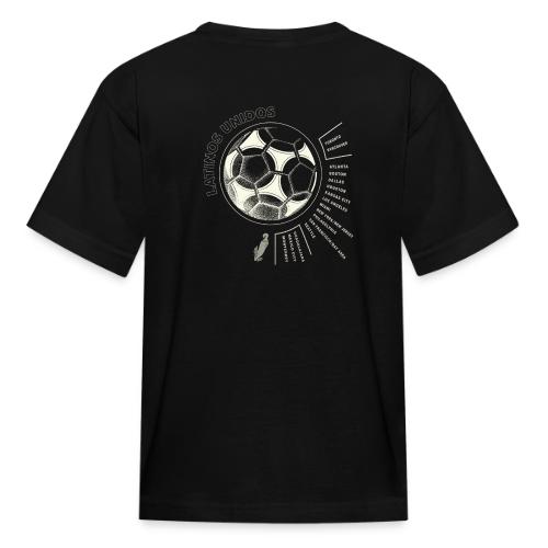 Latino Unidos - Camiseta Negra - Kid's T-Shirt