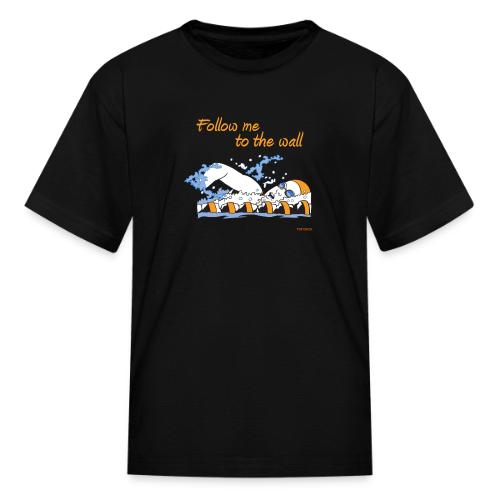 Follow me to the wall - Kid's T-Shirt