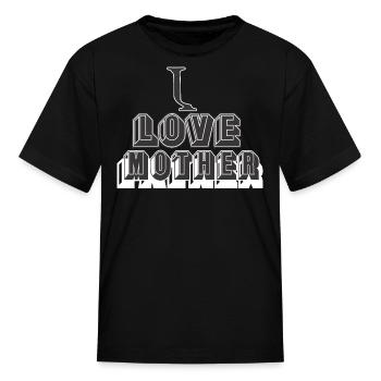 mother | best mother | - Kid's T-Shirt - black - Front