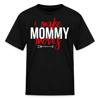 Mother Mothers Day Mother Parents Family Love - Kid's T-Shirt - black - Front