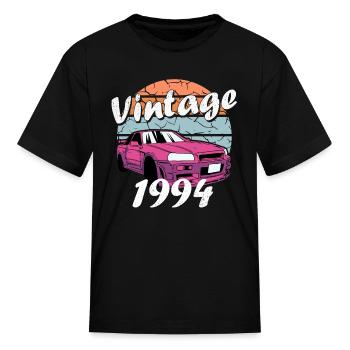 1994 - Year of manufacture 1994 - Year of birth - Kid's T-Shirt - black - Front