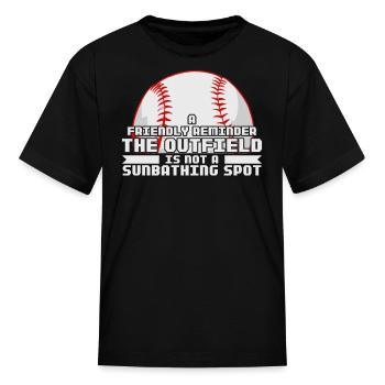 Funny Baseball Coach Ball Sports Trainer - Kid's T-Shirt - black - Front