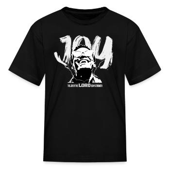 JOY - Kid's T-Shirt - black - Front