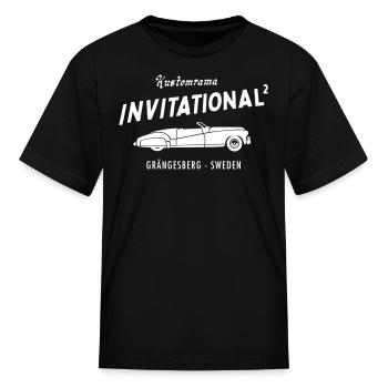Kustomrama Invitational 2 - Kid's T-Shirt - black - Front