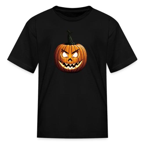 Scary Jack-O-Lantern Halloween - Kid's T-Shirt