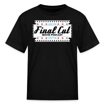 Final Cut - Kid's T-Shirt - black - Front