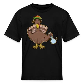 Reggae Turquie - T-shirt Enfant - noir - Devant