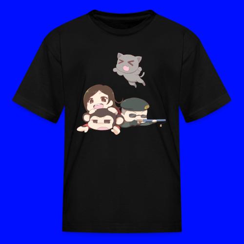 Turd Flinging Chibi - Kid's T-Shirt