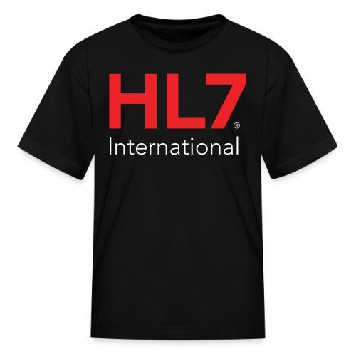 HL7 International Logo - Reverse - Kid's T-Shirt