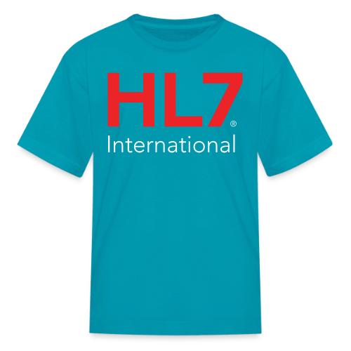 HL7 International Logo - Reverse - Kid's T-Shirt