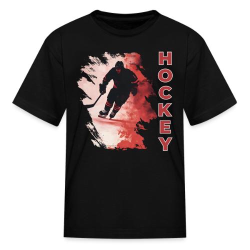 Hockey Fire - Kid's T-Shirt
