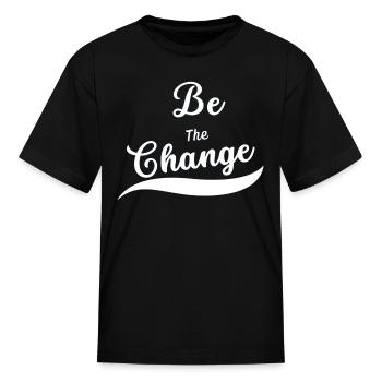 1661522358175 - Kid's T-Shirt - black - Front