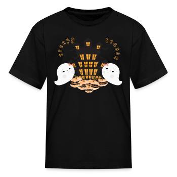 "Creepy Season" - Kid's T-Shirt - black - Front