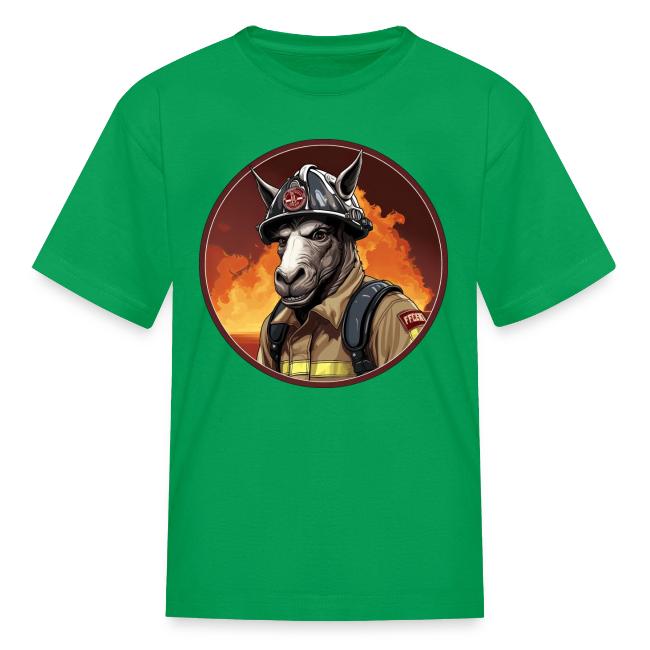 Donkey Firefighter
