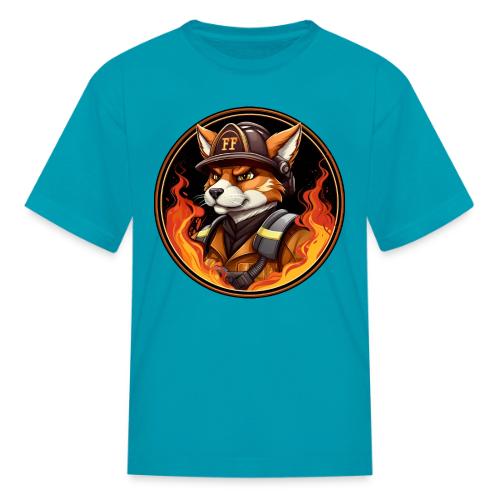 Fox Firefighter - Kid's T-Shirt