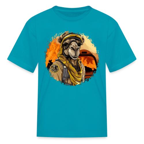 Camel Firefighter - Kid's T-Shirt