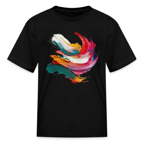 Colorful brushstrokes - Kid's T-Shirt