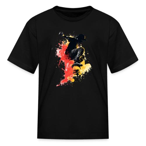 Skateboarding: Splash of Motion - Kid's T-Shirt