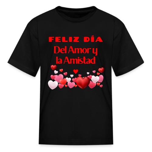 Design Happy Day of Love and Friendship, February. - Kid's T-Shirt