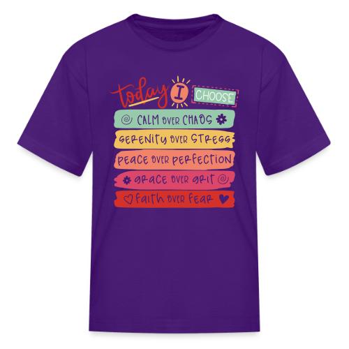 Harmony Collection - Today I Choose - Kid's T-Shirt