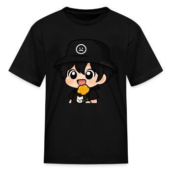 Chibi Joneda - Kid's T-Shirt - black - Front